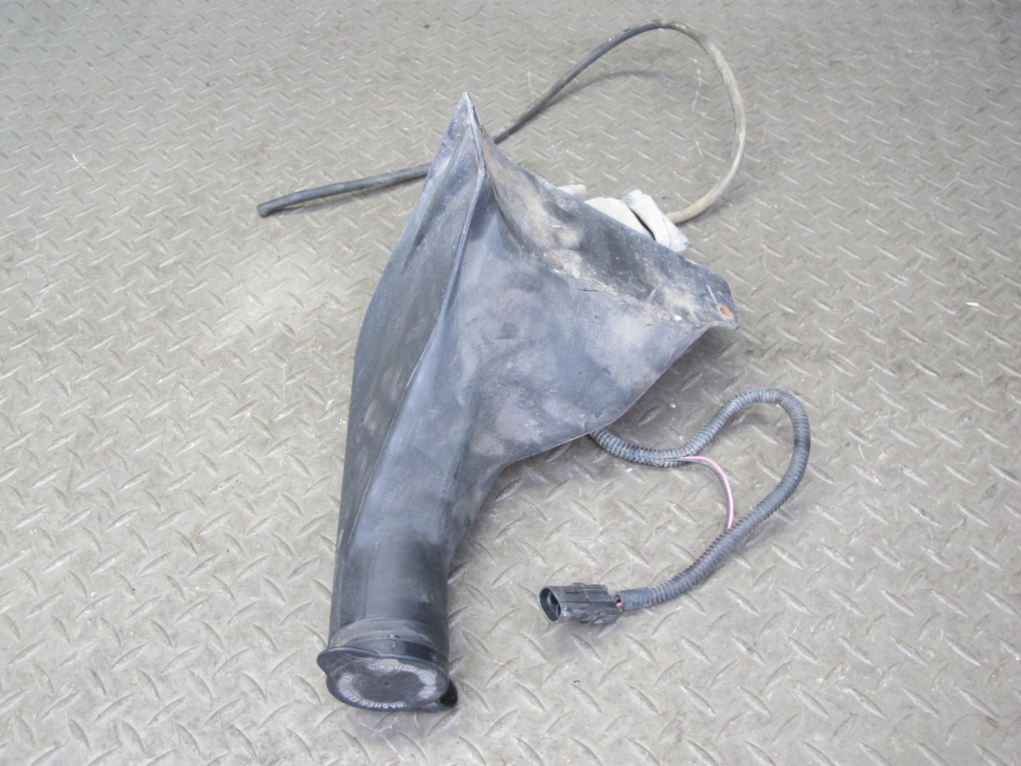 84-91 Chevrolet Corvette C4 Windshield Washer Fluid Reservoir Tank w Pump OEM