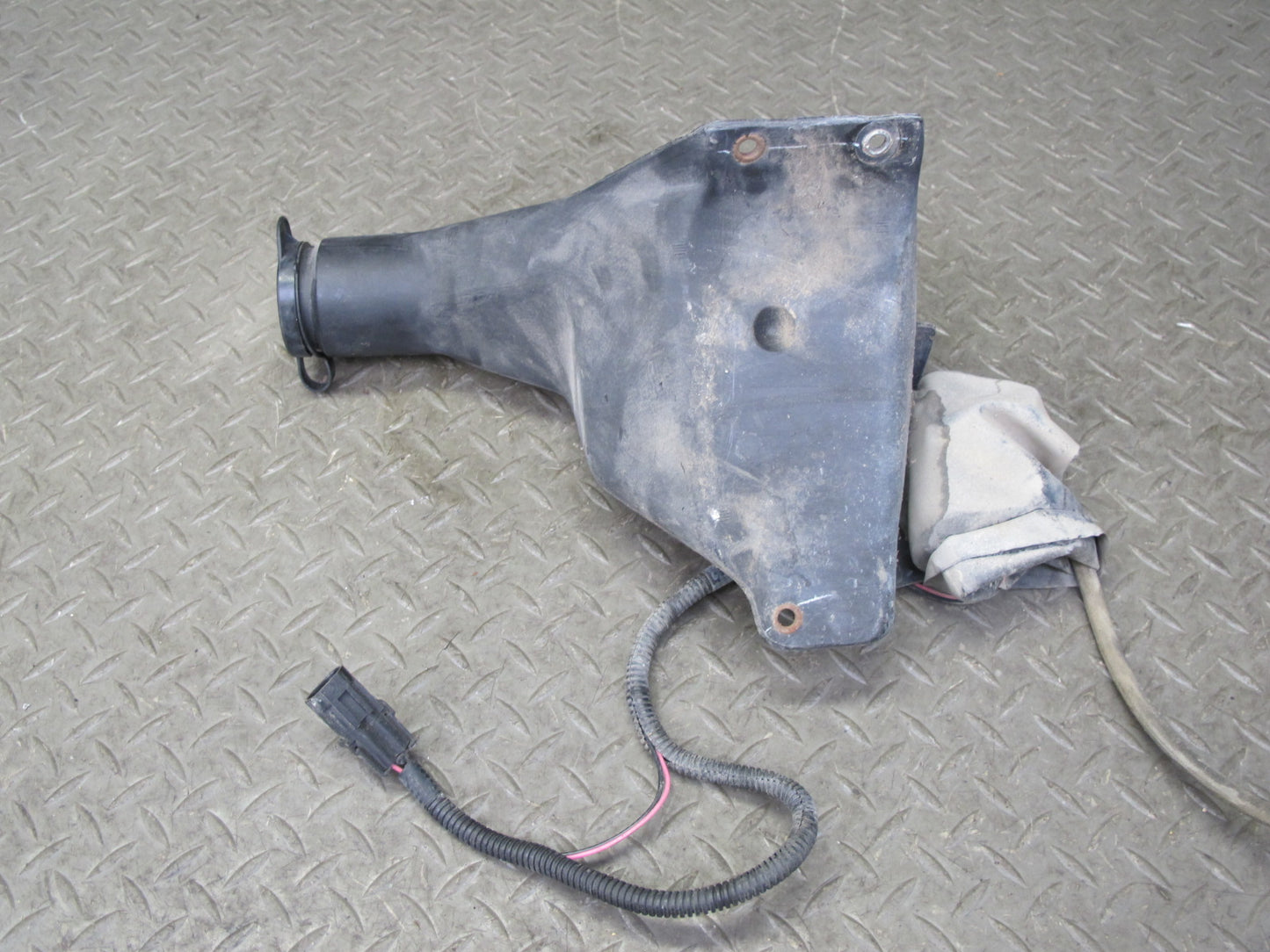84-91 Chevrolet Corvette C4 Windshield Washer Fluid Reservoir Tank w Pump OEM