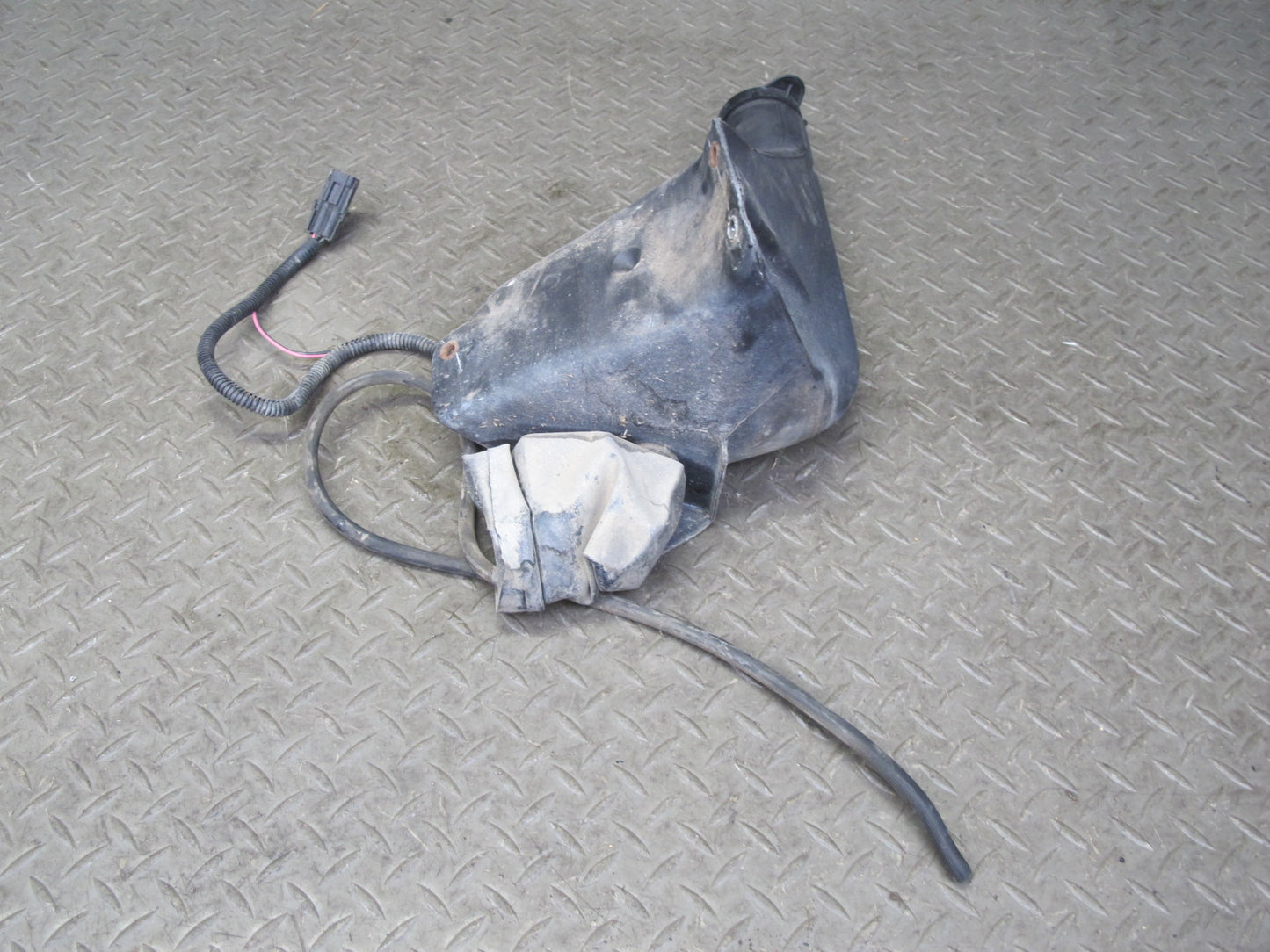84-91 Chevrolet Corvette C4 Windshield Washer Fluid Reservoir Tank w Pump OEM