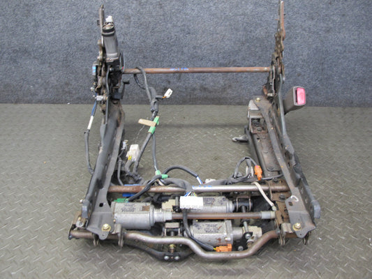 95-00 Lexus SC400 SC300 Front Right Seat Lower Frame Track Rail w Motors OEM