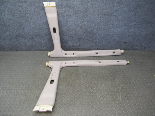 1998-2002 Lexus J100 LX470 Center B Pillar Left Right Upper Trim Cover Panel Set