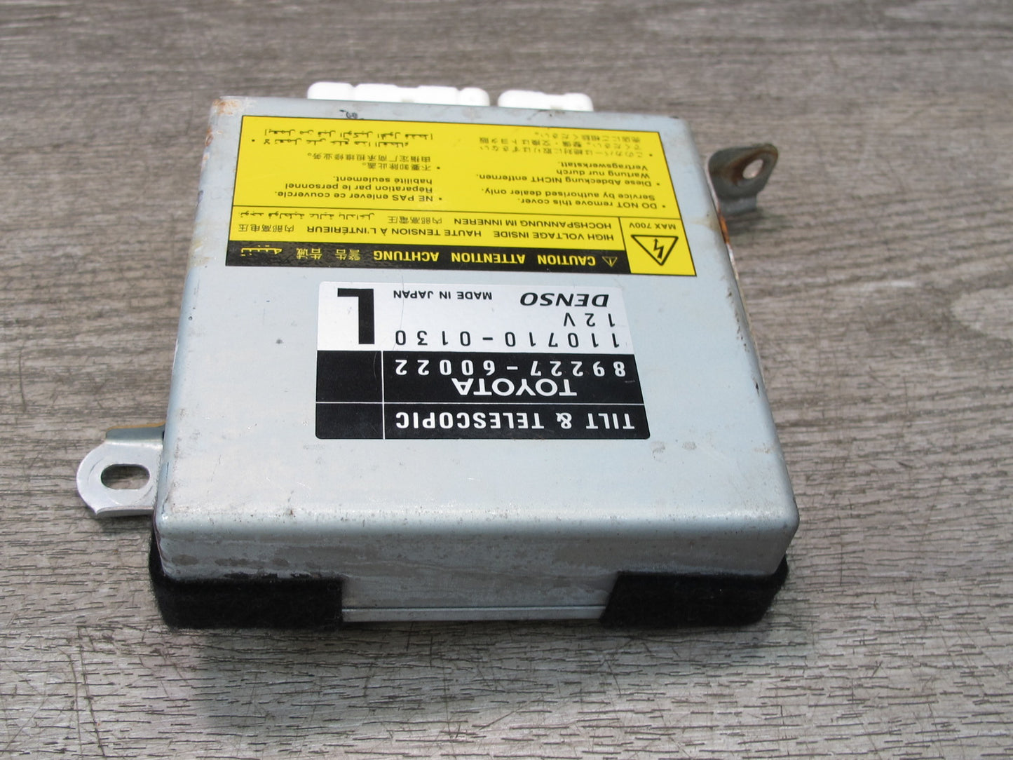 1998-2002 Lexus J100 LX470 Tilt Telescopic Steering Column Control Module Unit