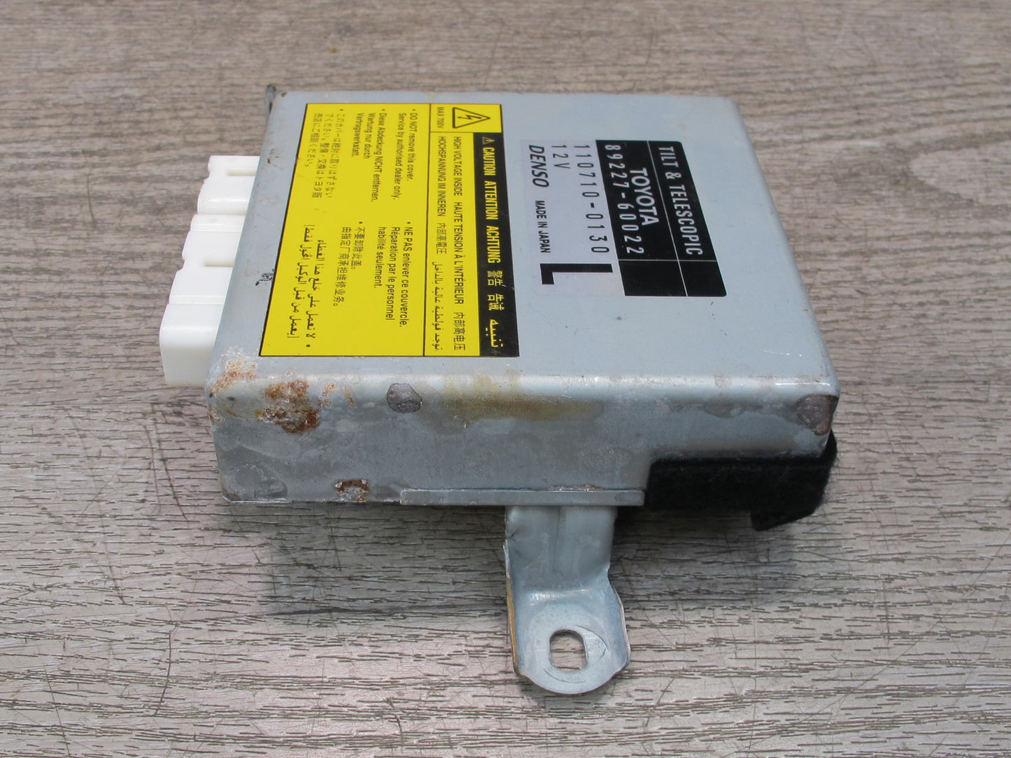 1998-2002 Lexus J100 LX470 Tilt Telescopic Steering Column Control Module Unit