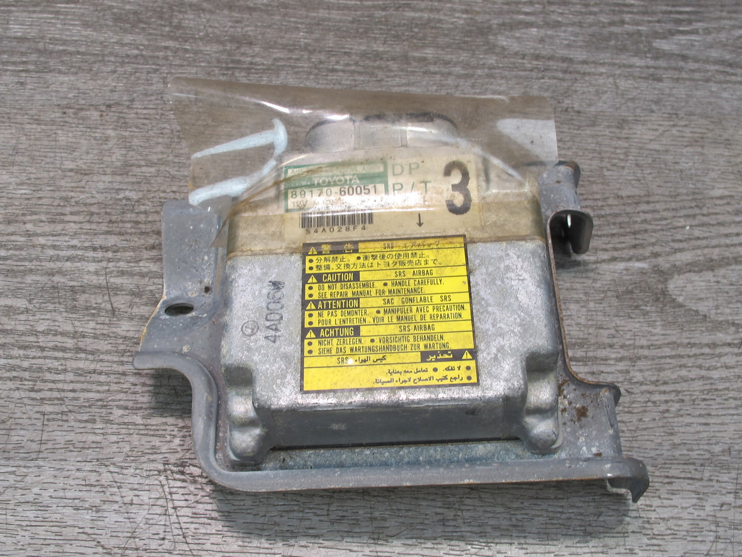 99-03 LEXUS LX470 SRS AIRBAG CONTROL MODULE UNIT 89170-60051 OEM