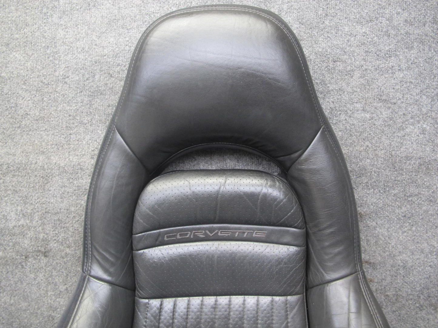 97-04 Chevrolet Corvette C5 Set of 2 Front Left & Right Leather Seat OEM