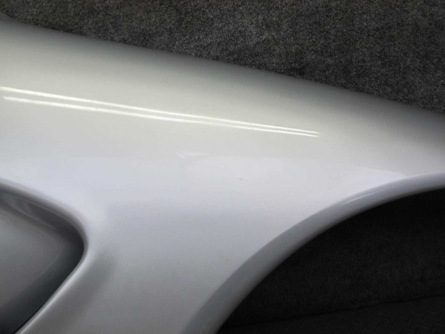97-04 Chevrolet Corvette C5 Front Right Fender Shell Cover Panel Silver OEM