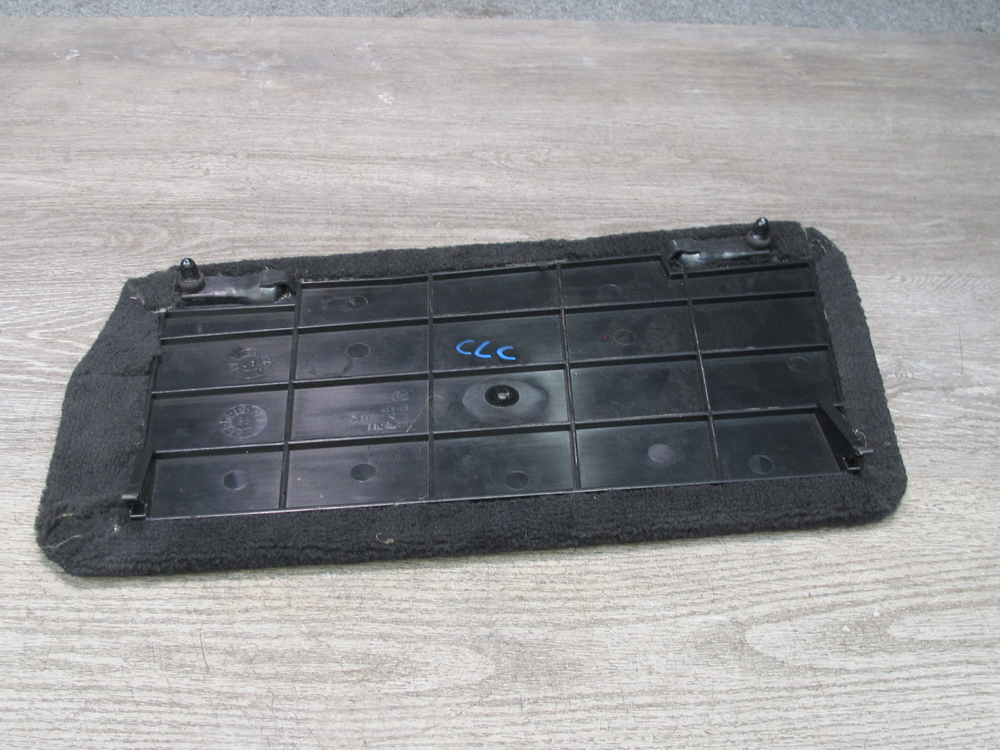 97-04 Chevrolet Corvette C5 Fuse Panel Cover Carpet Interior Black 10273083 OEM