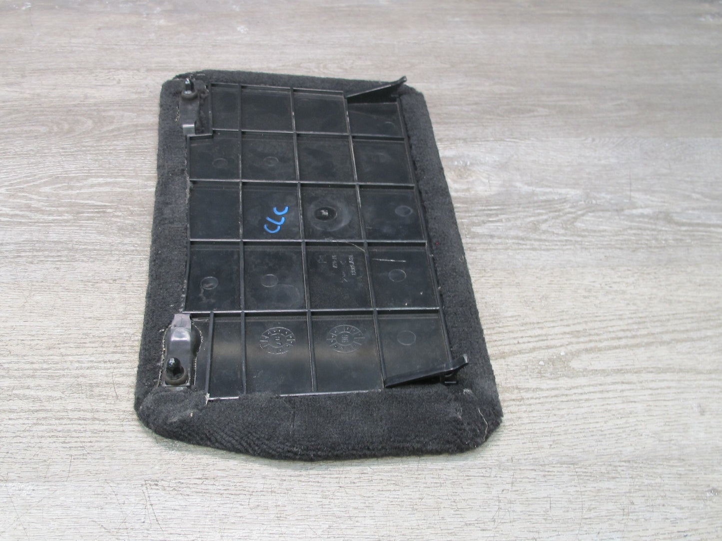 97-04 Chevrolet Corvette C5 Fuse Panel Cover Carpet Interior Black 10273083 OEM