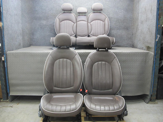 11-15 Mini Cooper R60 Countryman Set of 4 Front & Rear Leather Sport Seat OEM