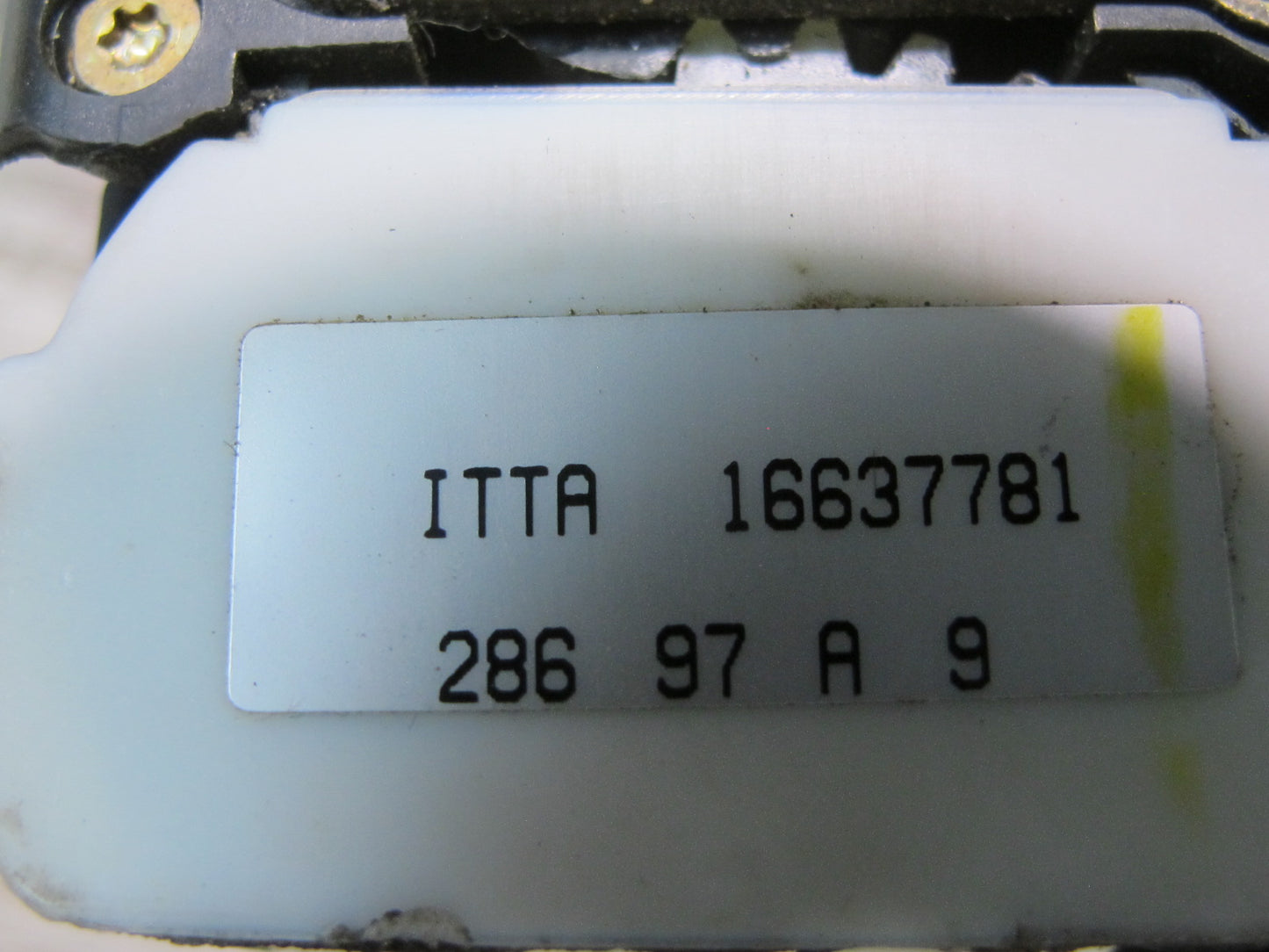 97-04 Chevrolet Corvette C5 Left Driver Door Lock Latch Actuator OEM