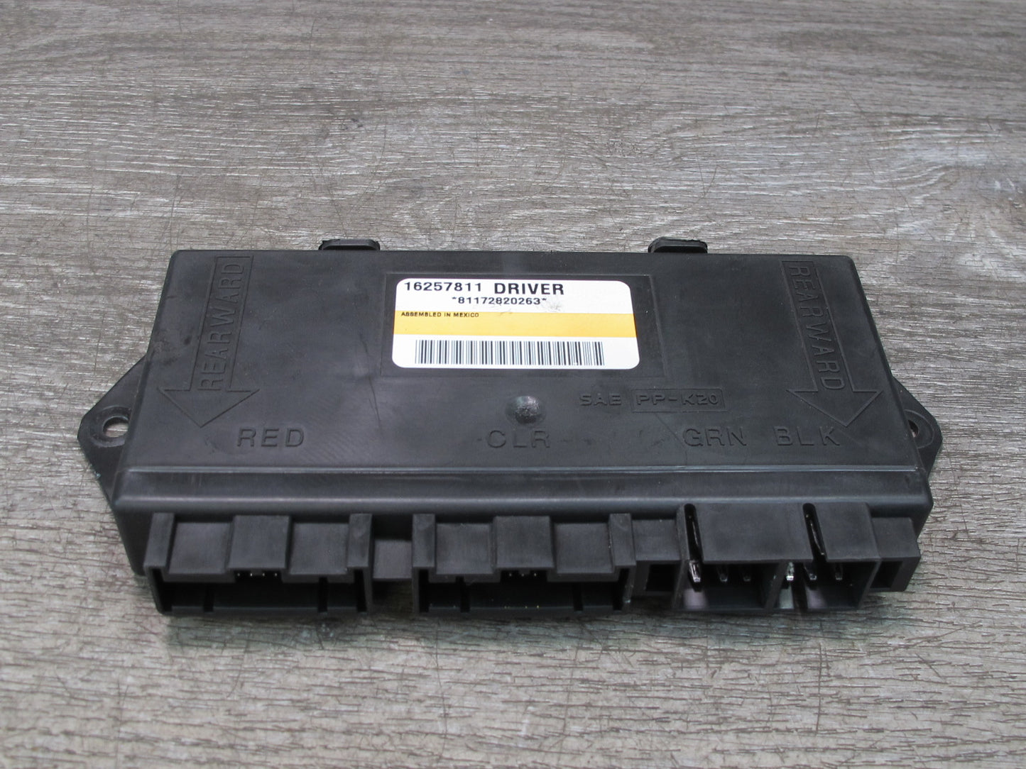 97-99 Chevrolet Corvette C5 Left Driver Door Control Module 16257811 OEM