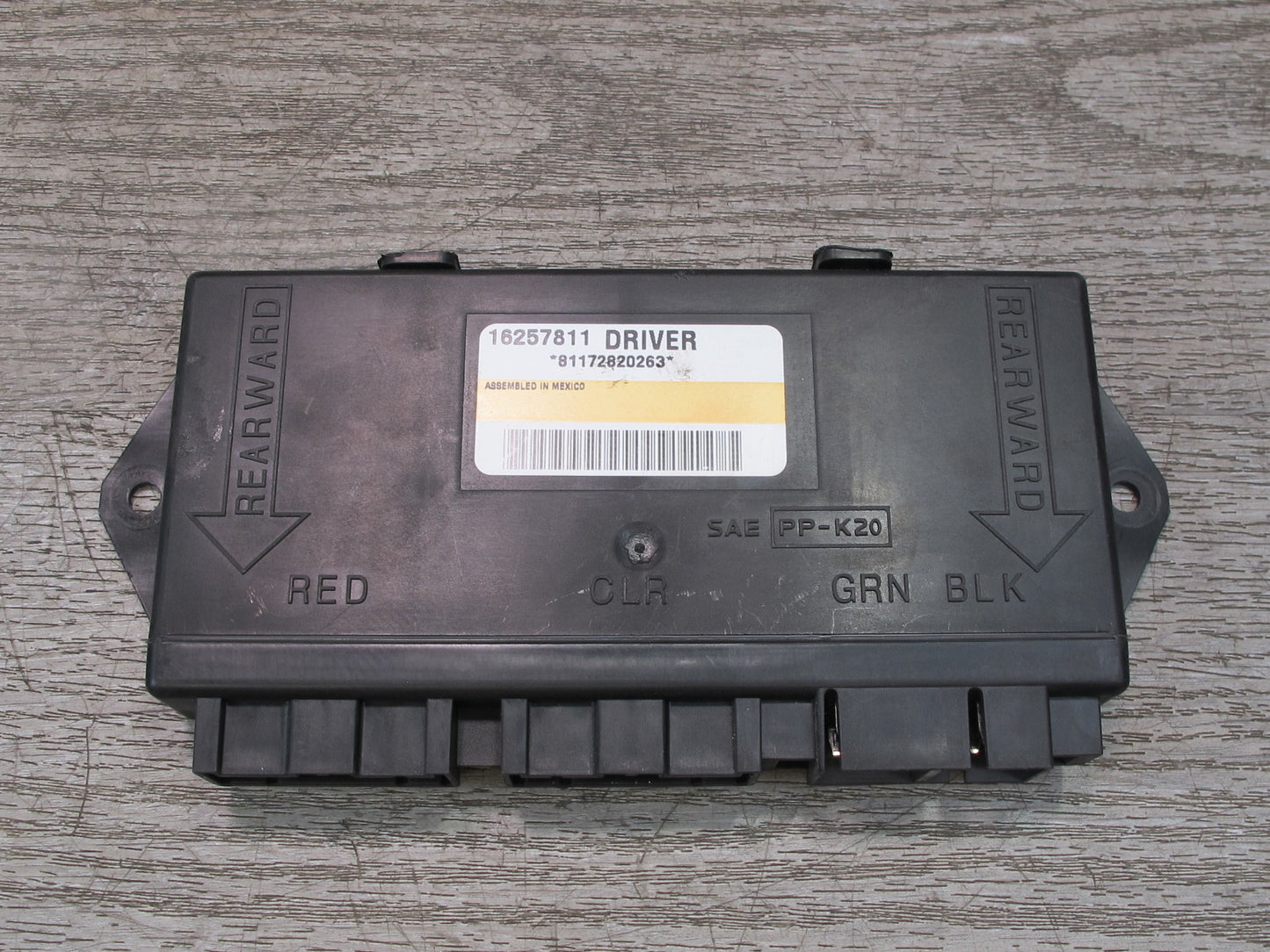 97-99 Chevrolet Corvette C5 Left Driver Door Control Module 16257811 OEM
