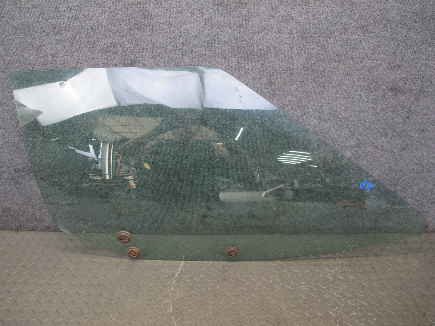 91-96 Chevrolet Corvette C4 Right Passenger Door Glass Window OEM