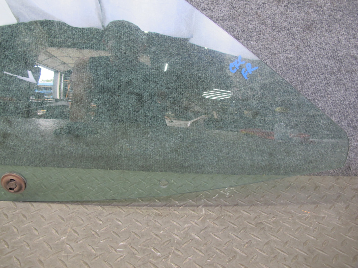 91-96 Chevrolet Corvette C4 Right Passenger Door Glass Window OEM