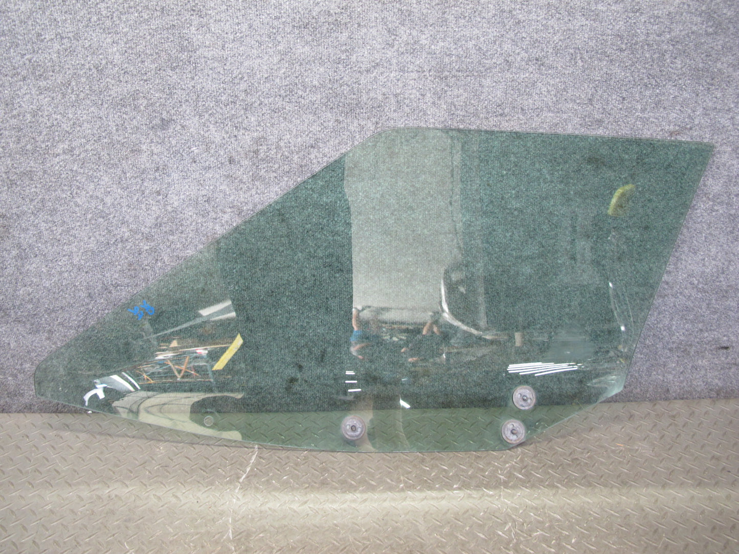 91-96 Chevrolet Corvette C4 Right Passenger Door Glass Window OEM