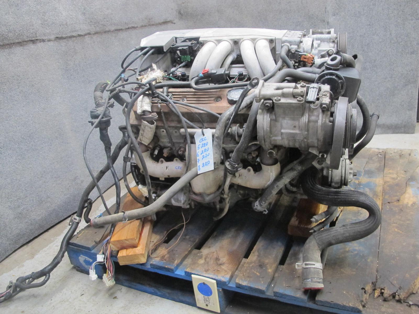 1991 Chevrolet Corvette C4 5.7L V8 L98 A/T VIN 8 8th Complete Engine Motor OEM