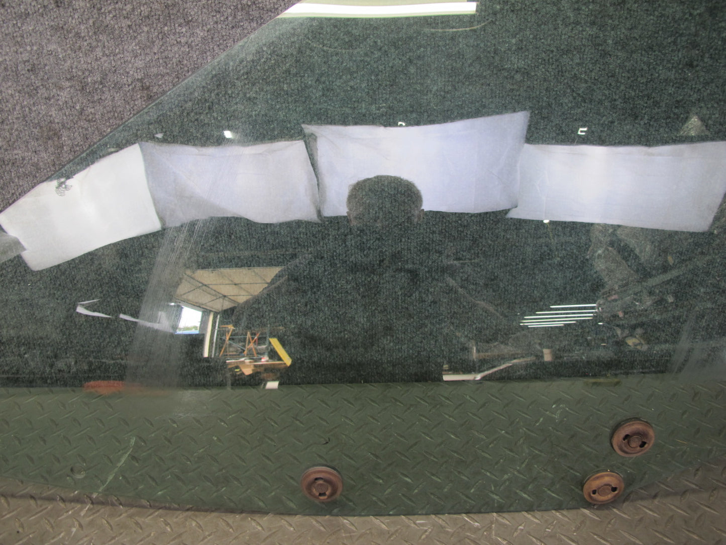 91-96 Chevrolet Corvette C4 Left Driver Door Glass Window OEM