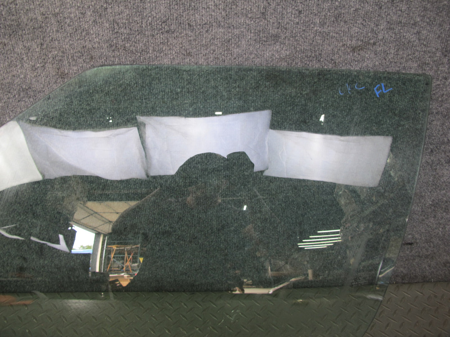 91-96 Chevrolet Corvette C4 Left Driver Door Glass Window OEM
