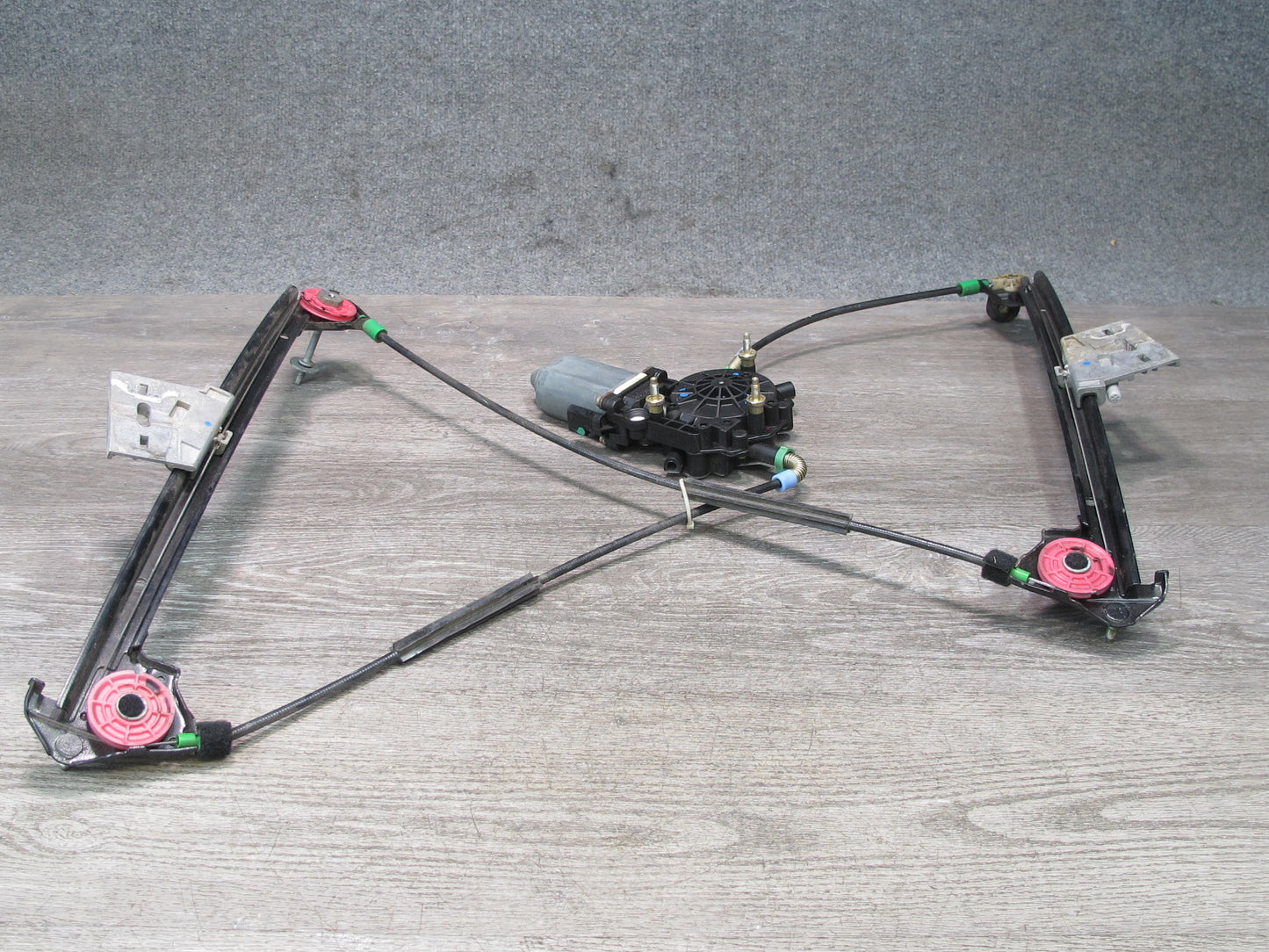 97-04 Chevrolet Corvette C5 Left Door Window Regulator w Motor 10408035 OEM