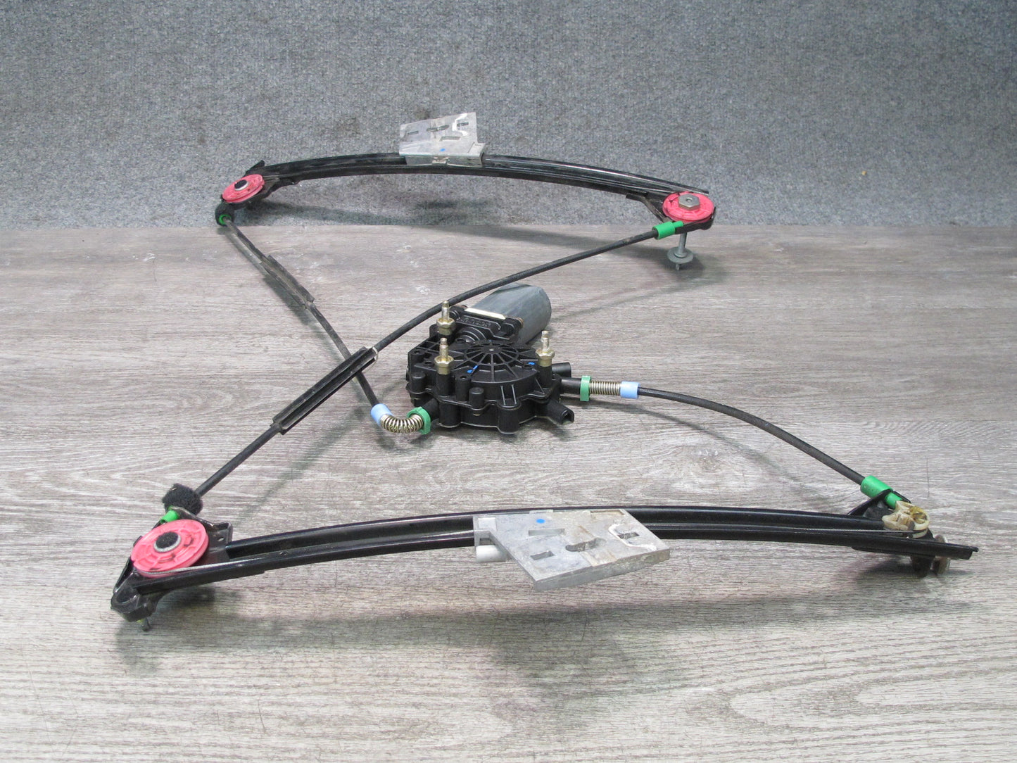 97-04 Chevrolet Corvette C5 Left Door Window Regulator w Motor 10408035 OEM