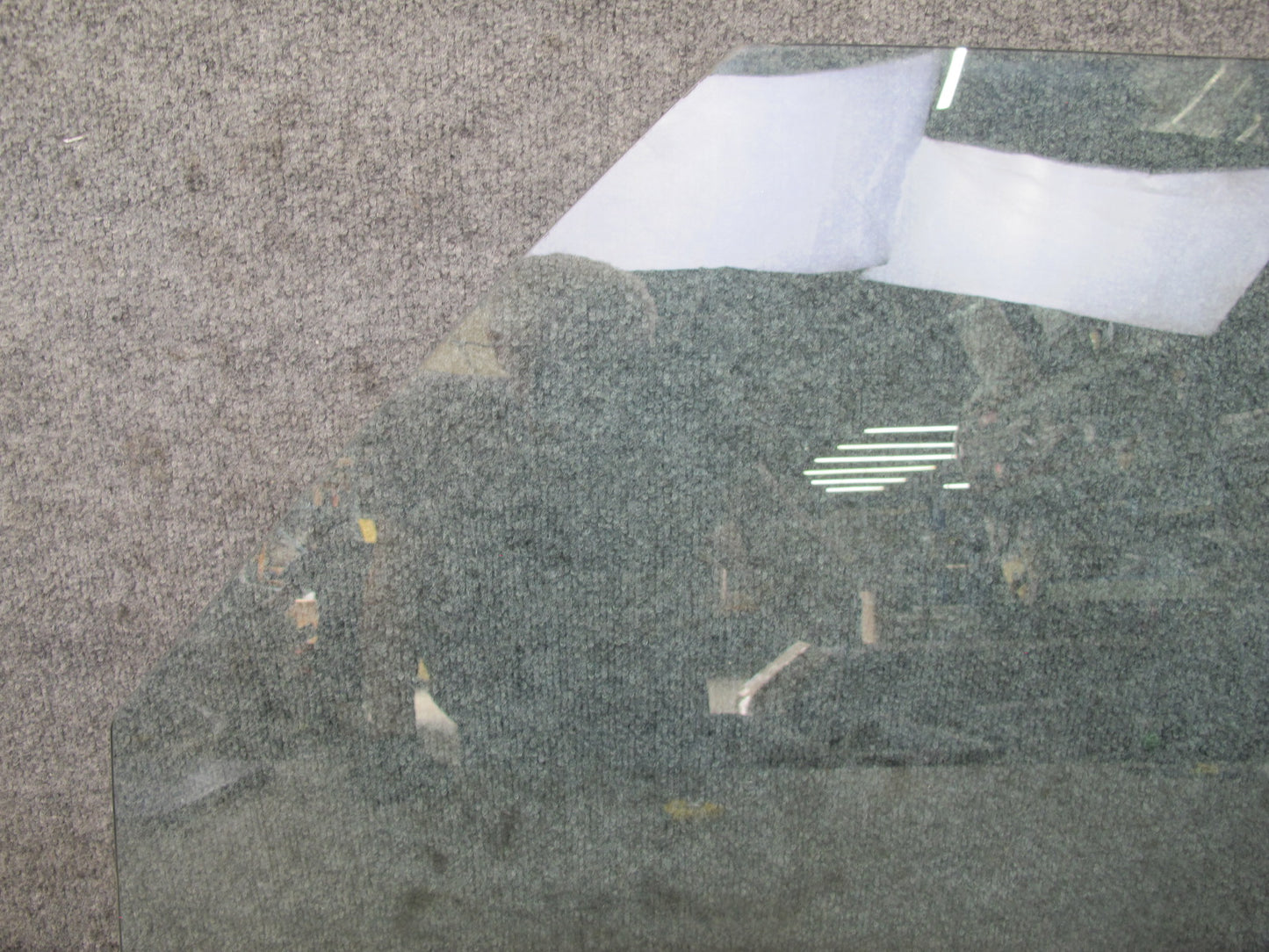 73-89 Mercedes R107 Convertible Front Left Driver Door Glass Window OEM