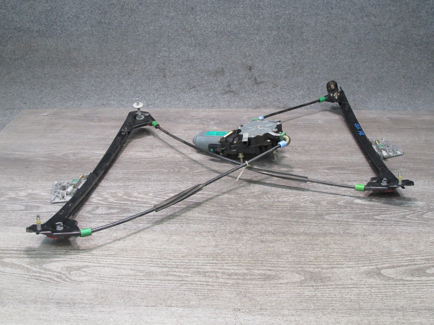 97-04 Chevrolet Corvette C5 Right Door Window Regulator w Motor 10408036 OEM