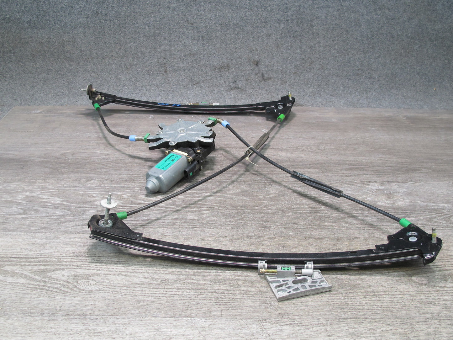 97-04 Chevrolet Corvette C5 Right Door Window Regulator w Motor 10408036 OEM
