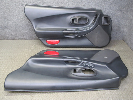 97-04 Chevrolet Corvette C5 Set of 2 Left & Right Door Interior Trim Panel OEM