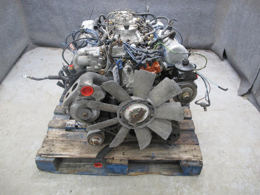 81-85 Mercedes R107 380SL 3.8L M116 116.962 A/T Complete Engine Motor 51k Miles