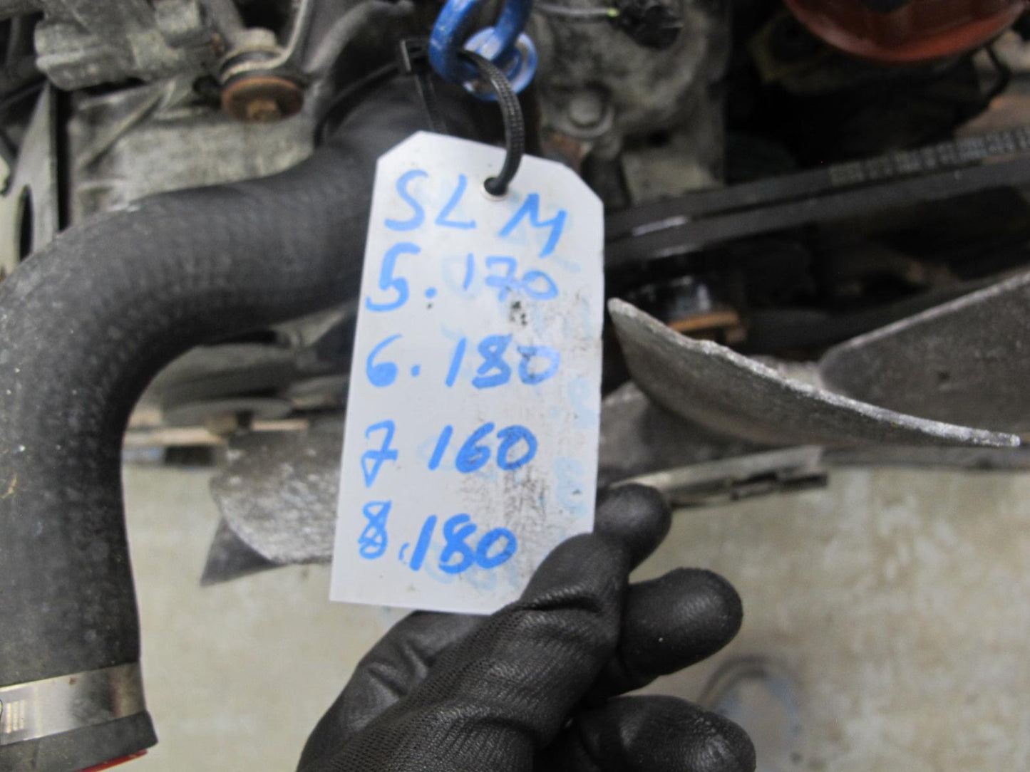 81-85 Mercedes R107 380SL 3.8L M116 116.962 A/T Complete Engine Motor 51k Miles