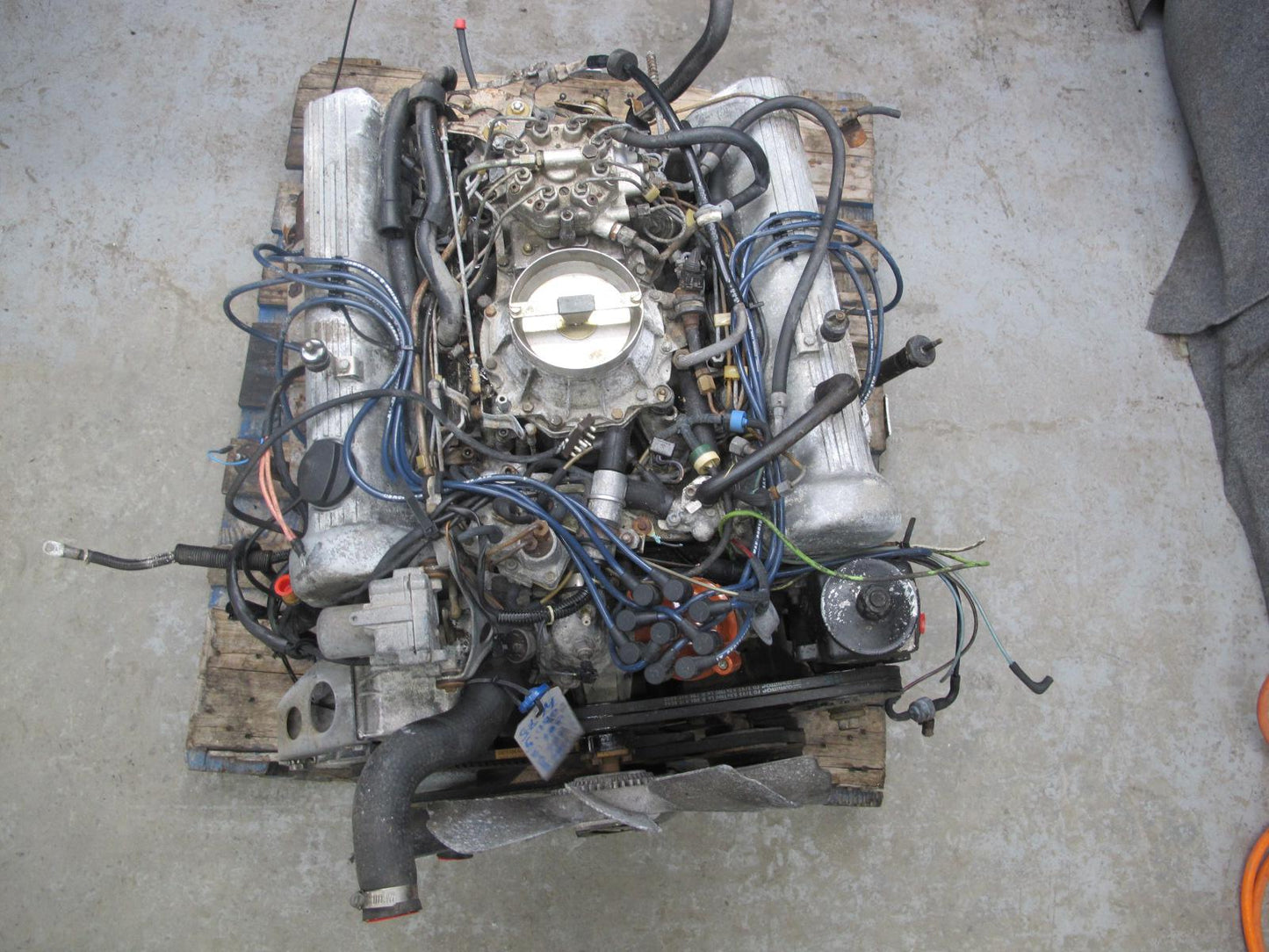 81-85 Mercedes R107 380SL 3.8L M116 116.962 A/T Complete Engine Motor 51k Miles