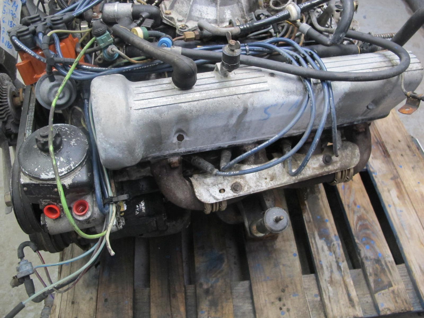 81-85 Mercedes R107 380SL 3.8L M116 116.962 A/T Complete Engine Motor 51k Miles
