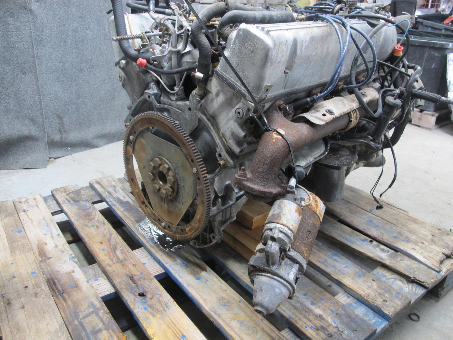 81-85 Mercedes R107 380SL 3.8L M116 116.962 A/T Complete Engine Motor 51k Miles