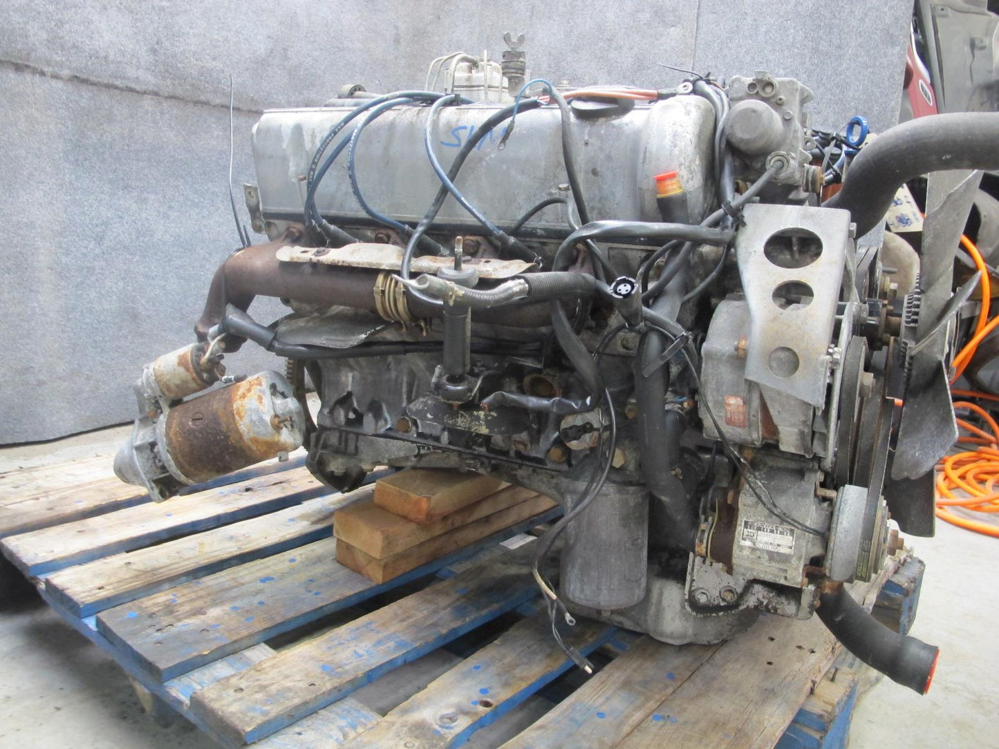 81-85 Mercedes R107 380SL 3.8L M116 116.962 A/T Complete Engine Motor 51k Miles