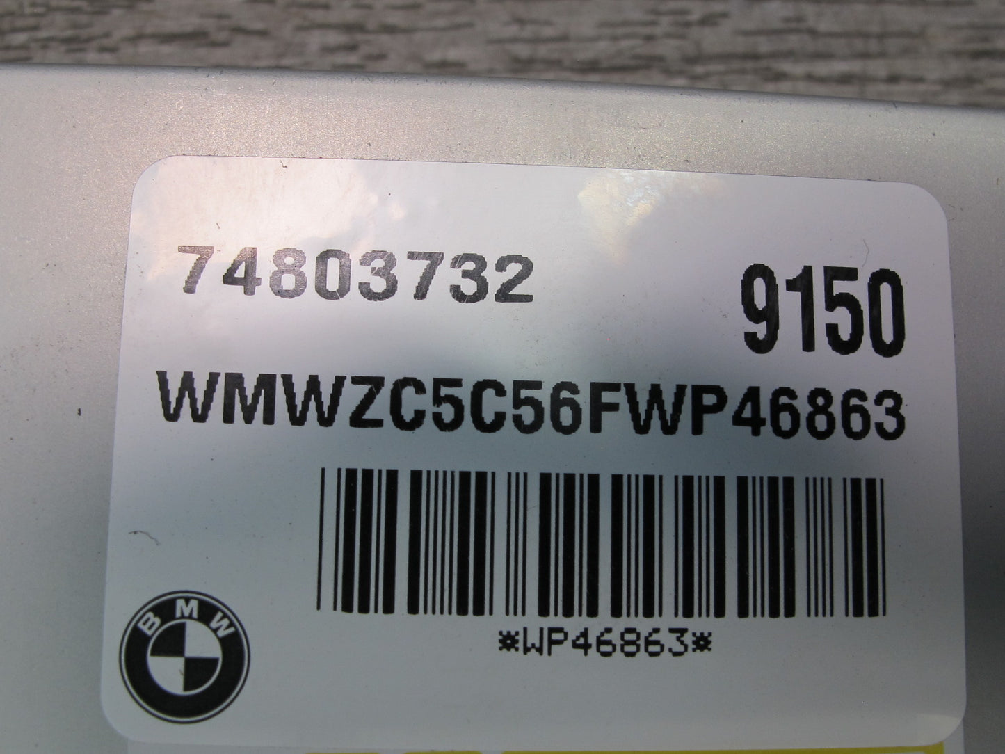 11-15 Mini Cooper R60 R61 Automatic Transmission Control Module 8631833 OEM