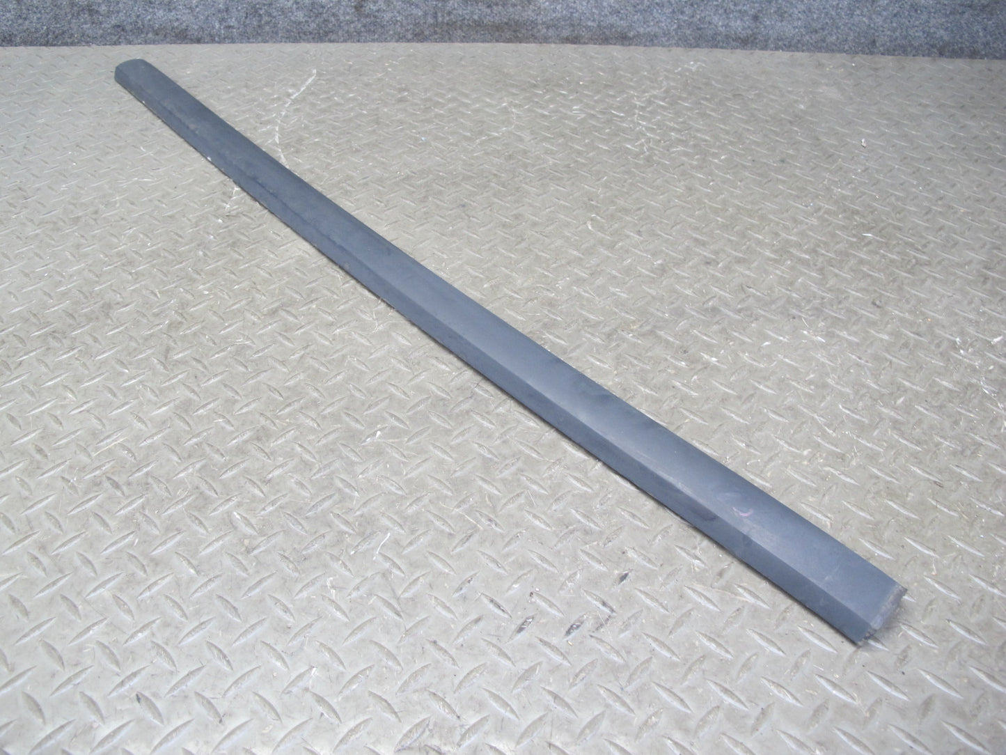 81-89 Mercedes R107 Set of 3 Rear Bumper Rubber Guard Strip OEM