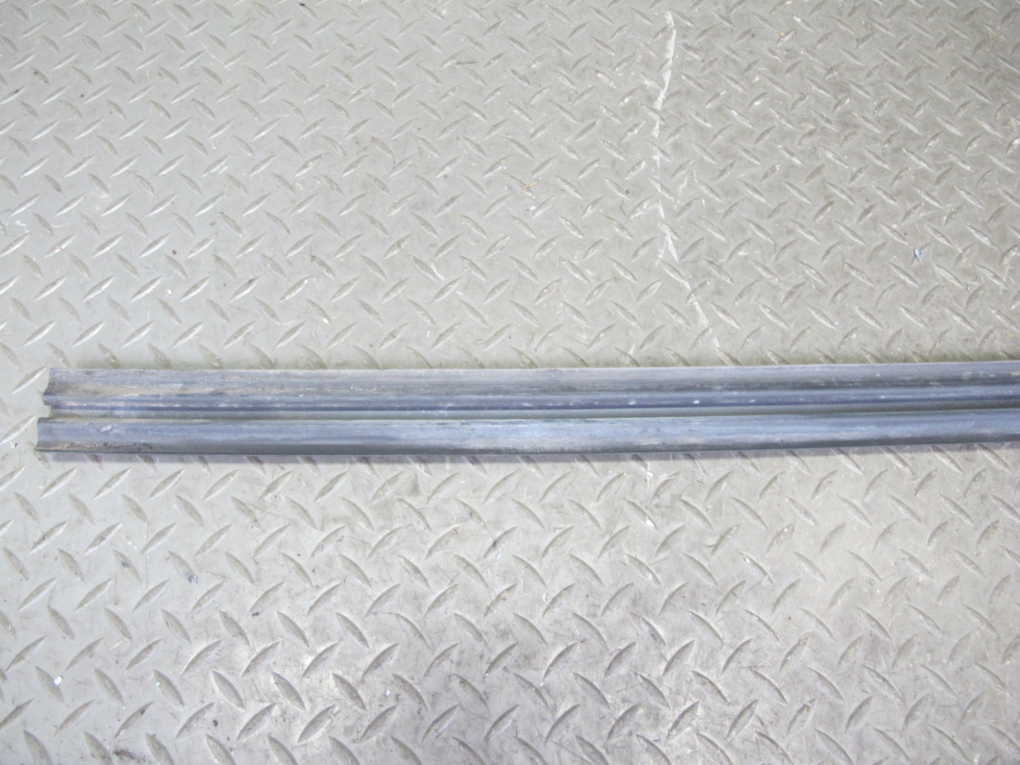81-89 Mercedes R107 Set of 3 Rear Bumper Rubber Guard Strip OEM