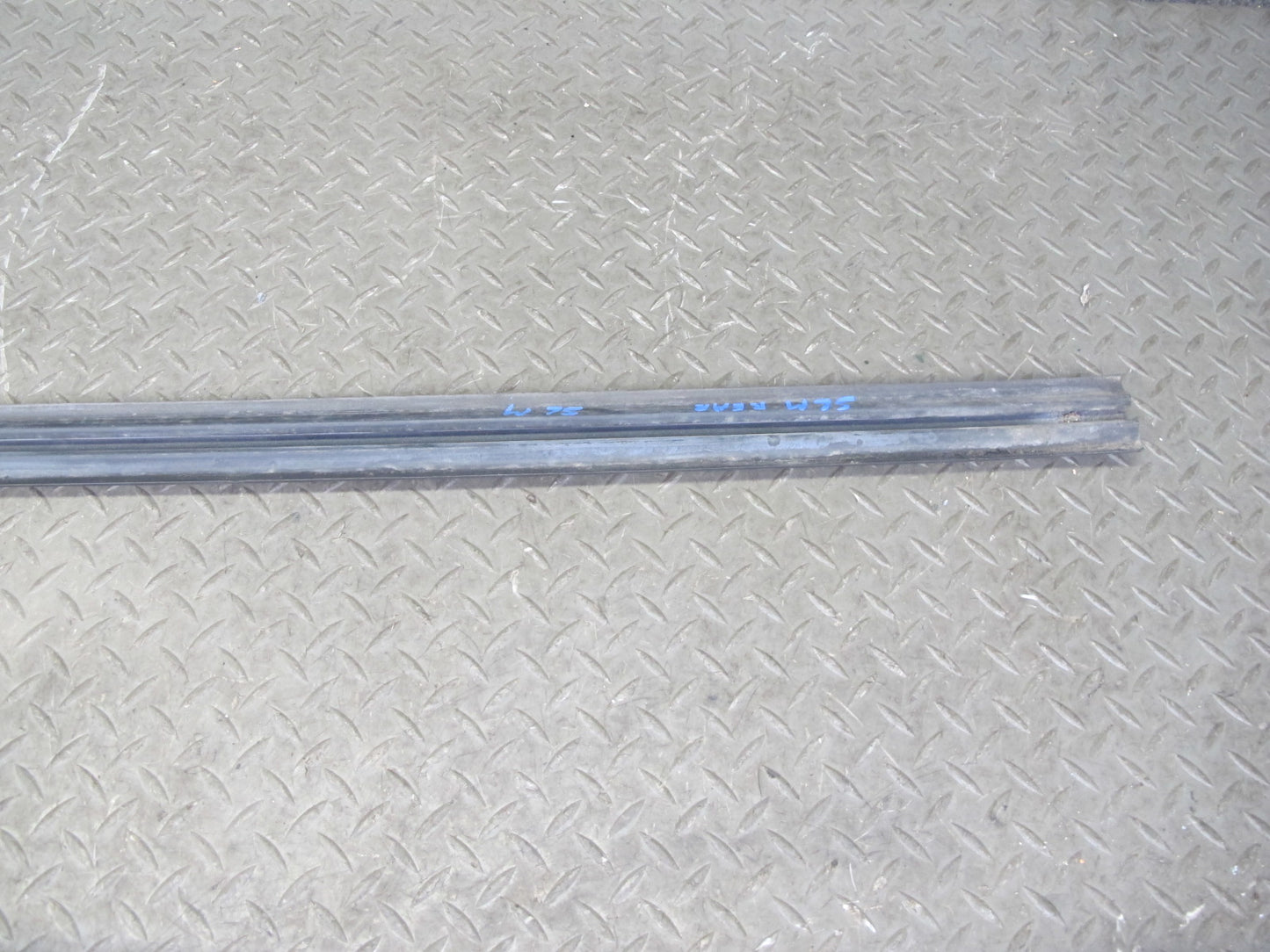 81-89 Mercedes R107 Set of 3 Rear Bumper Rubber Guard Strip OEM