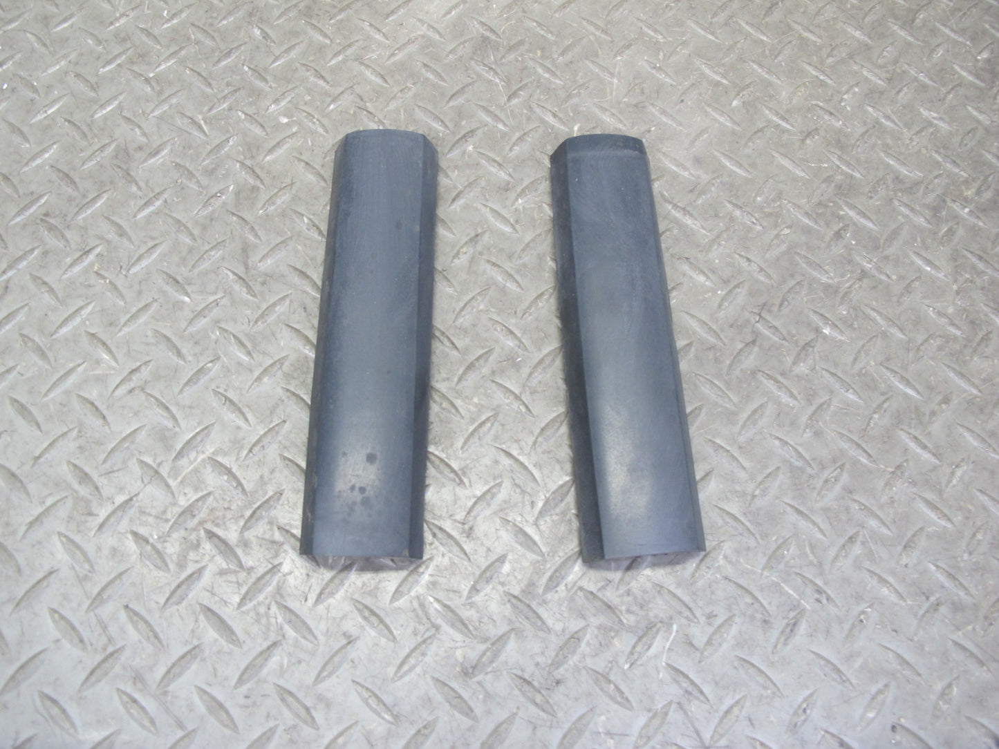 81-89 Mercedes R107 Set of 3 Rear Bumper Rubber Guard Strip OEM