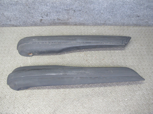 73-89 Mercedes R107 Rear Bumper Left & Right Extension Rubber END Pad OEM