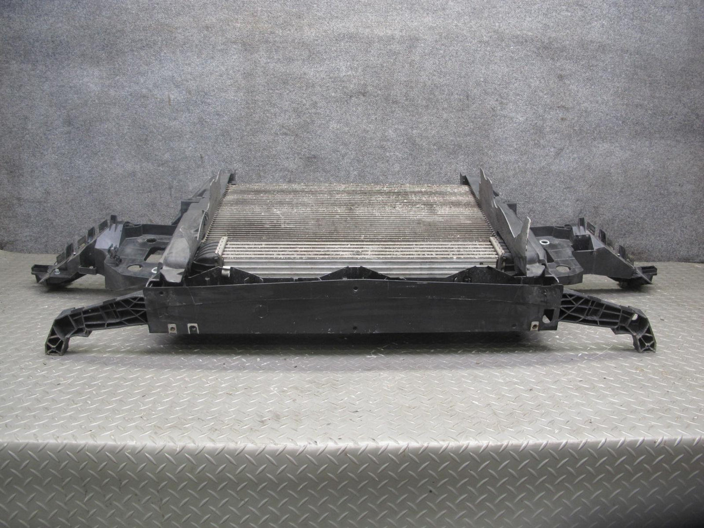 11-15 Mini Cooper S R60 R61 AWD A/T Engine Radiator Condenser Oil Cooler Fan Set