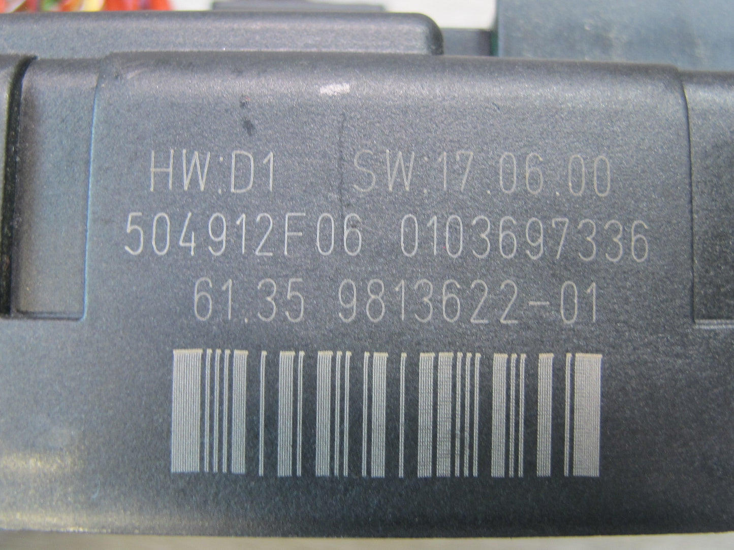 13-15 Mini Cooper R60 Countryman Speg High Fuse Relay Box Module 9813622 OEM