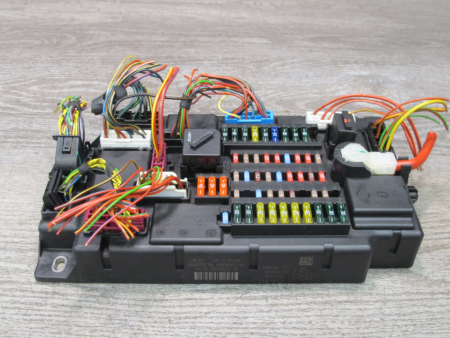 13-15 Mini Cooper R60 Countryman Speg High Fuse Relay Box Module 9813622 OEM