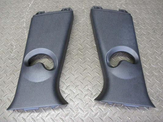 11-15 Mini Cooper R60 Countryman Set of 2 Center B Pillar Upper Trim Panel OEM