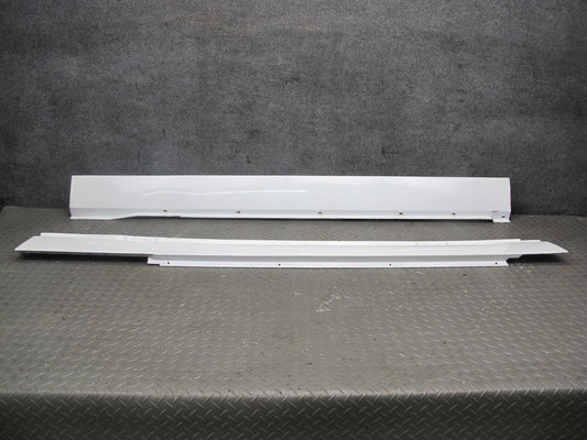 84-96 Chevrolet Corvette C4 Left & Right Side Skirt Rocker Panel Molding Set OEM