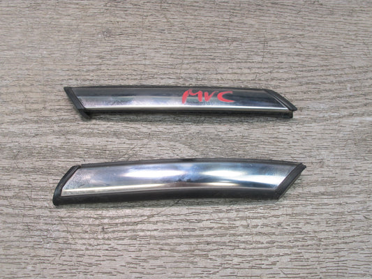 11-15 Mini Cooper R60 Countryman Set of 2 Front Fender Chrome Trim Molding OEM