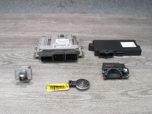 13-15 Mini Cooper S R60 R61 N18 Engine ECU DME CAS3 KEY Reader Lock KEY Set OEM