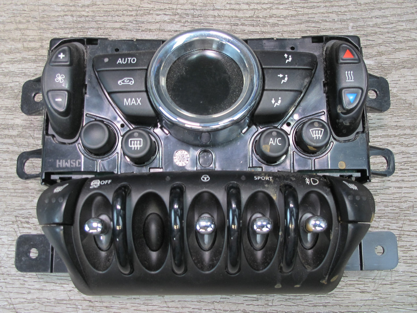 13-15 Mini Cooper R60 Countryman A/C Heater Climate Control Switch Panel OEM