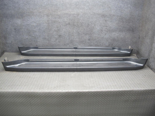 1998-2002 Lexus LX470 Right Left Side Skirt Running Board Step Panel Black Set