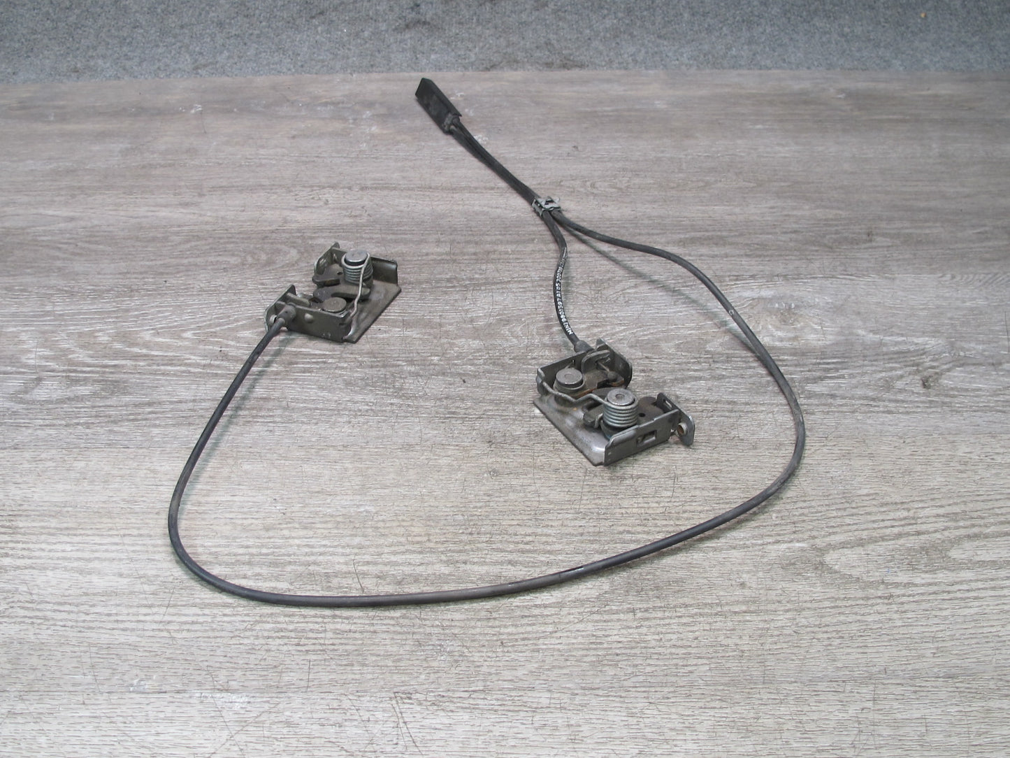 11-15 Mini Cooper R60 R61 Set of 2 Front Hood Lock Latch w Cable OEM
